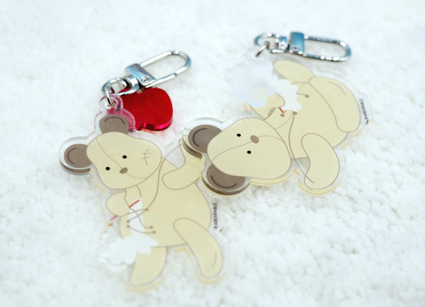 Bearbellie Acrylic Keychain