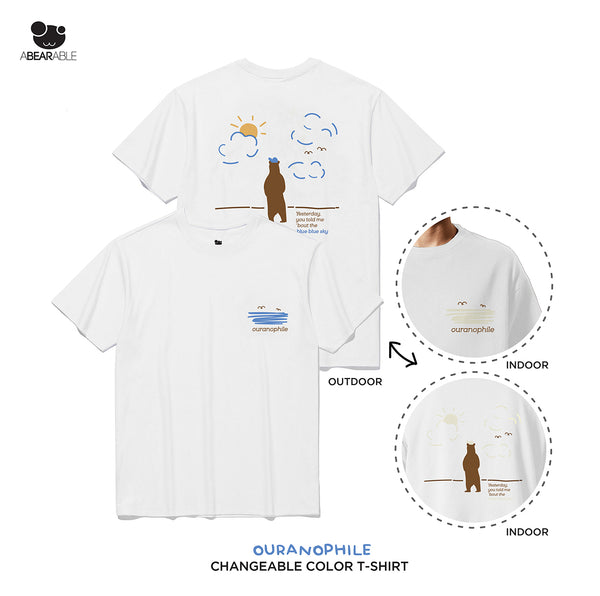 Ouranophile, Changeable color t-shirt (White)