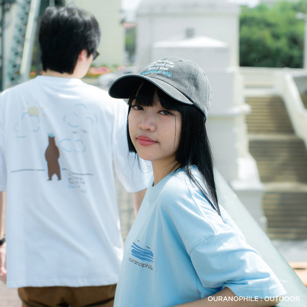Ouranophile, Changeable color t-shirt (Blue sky)