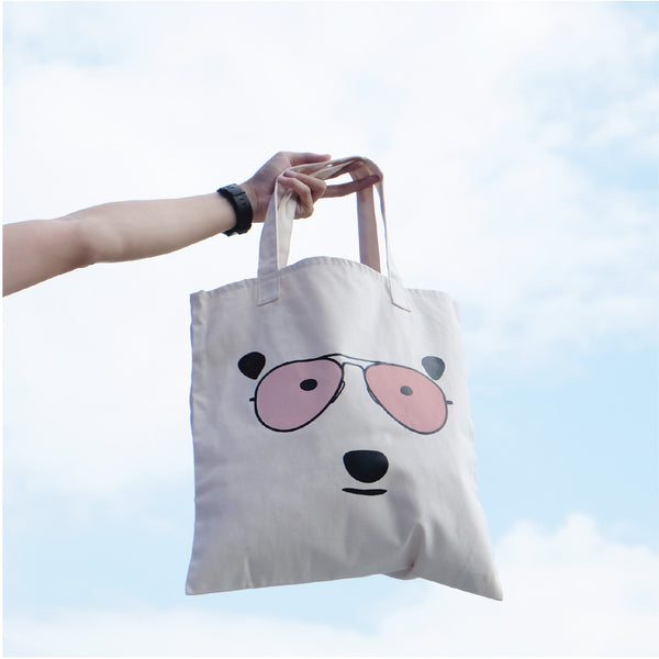 BEAR LOVE SUNSHINE, Changeable color tote bag