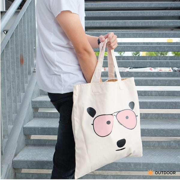 BEAR LOVE SUNSHINE, Changeable color tote bag
