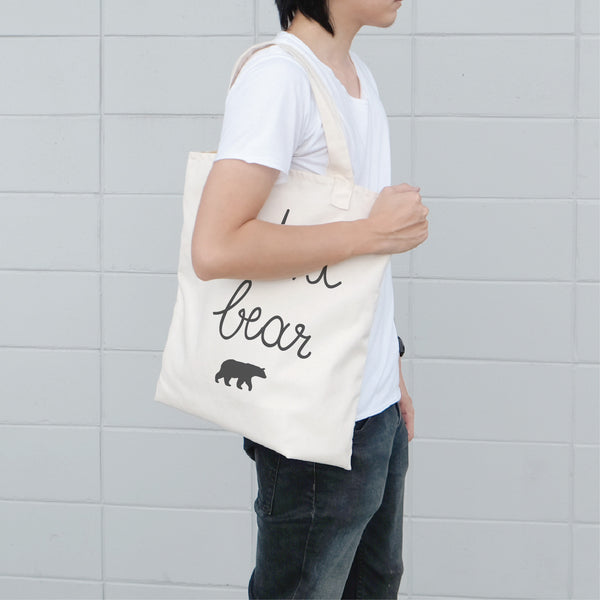 LET IT BEAR, Changeable color tote bag