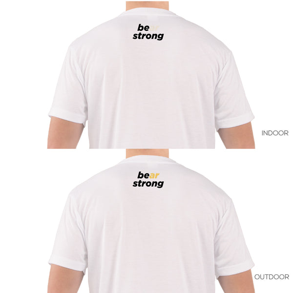 Be(ar) Strong, Changeable color t-shirt (LOFT EDITION)