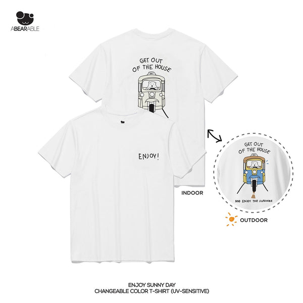 Enjoy the sunshine - Changeable color t-shirt