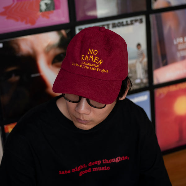 NO RAMEN NO LIFE, Embroidery Cap
