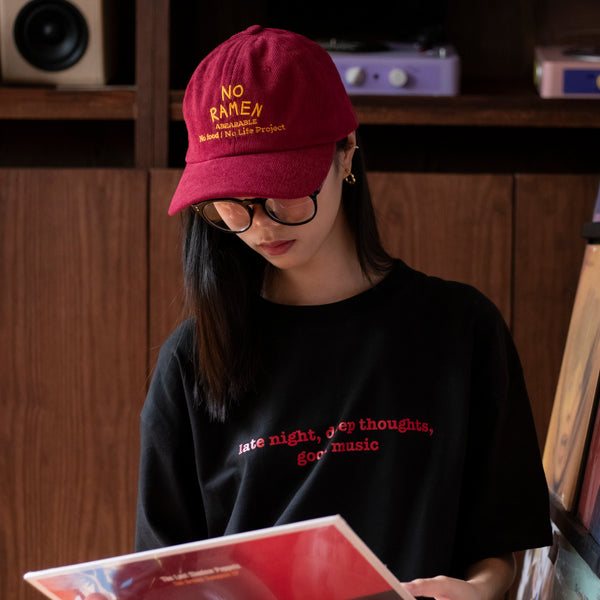 NO RAMEN NO LIFE, Embroidery Cap