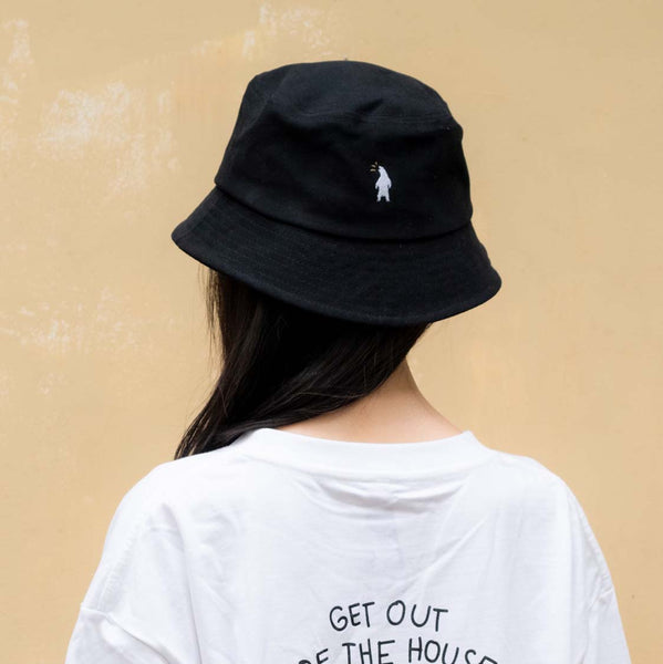 Bad bear day - Bucket Hat (Black)