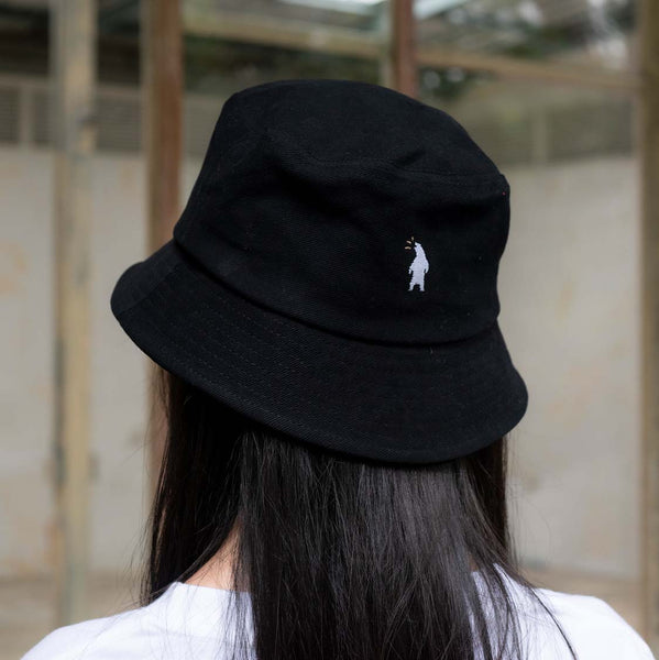 Bad bear day - Bucket Hat (Black)