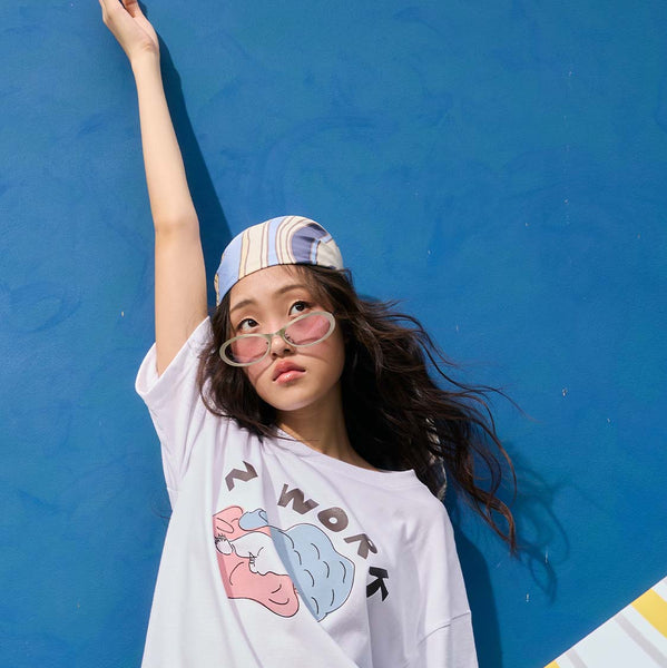 NO WORK, Changeable color t-shirt
