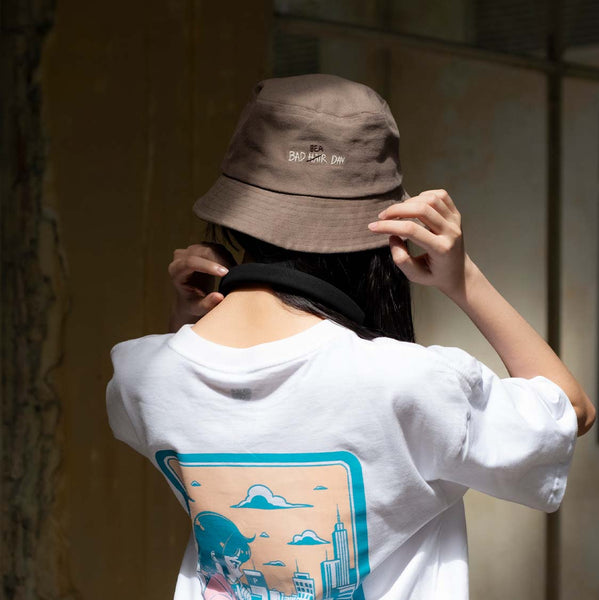 Bad bear day - Bucket Hat (Choco)