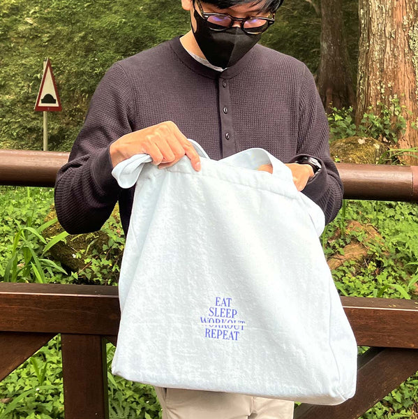 THE STRONGEST BEAR, Glow in the dark tote bag