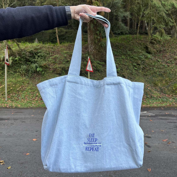 THE STRONGEST BEAR, Glow in the dark tote bag
