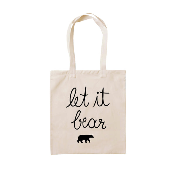 LET IT BEAR, Changeable color tote bag
