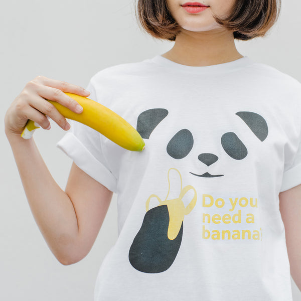 DO YOU NEED A BANANA?, Changeable color t-shirt