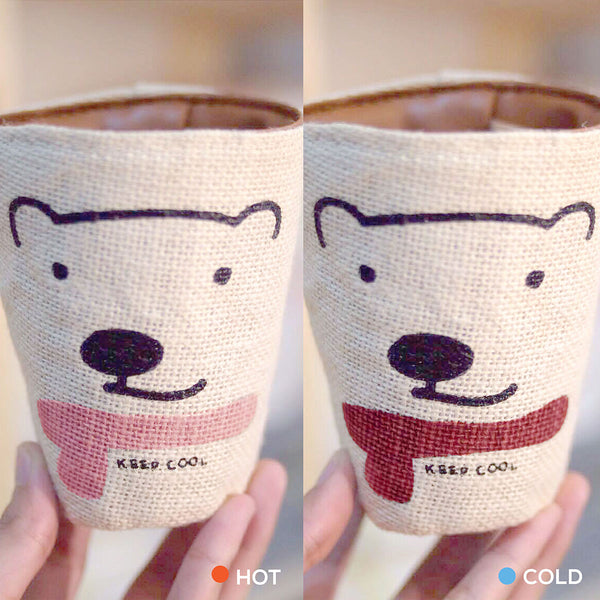 KEEP COOL, Changeable color cup-cover (RED)