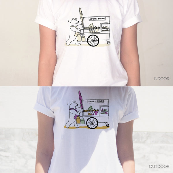 SOMTAM-KAIYANG, Changeable color t-shirt