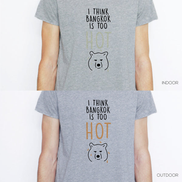 TOO HOT!, Changeable color t-shirt