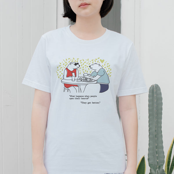 Midori's tee, Changeable color t-shirt