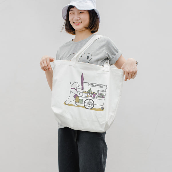 SOMTAM-KAIYANG, Changeable color tote bag