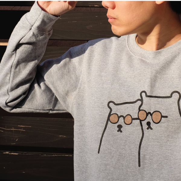 THE COOLEST BEARS IN TOWN, Changeable color sweatshirt